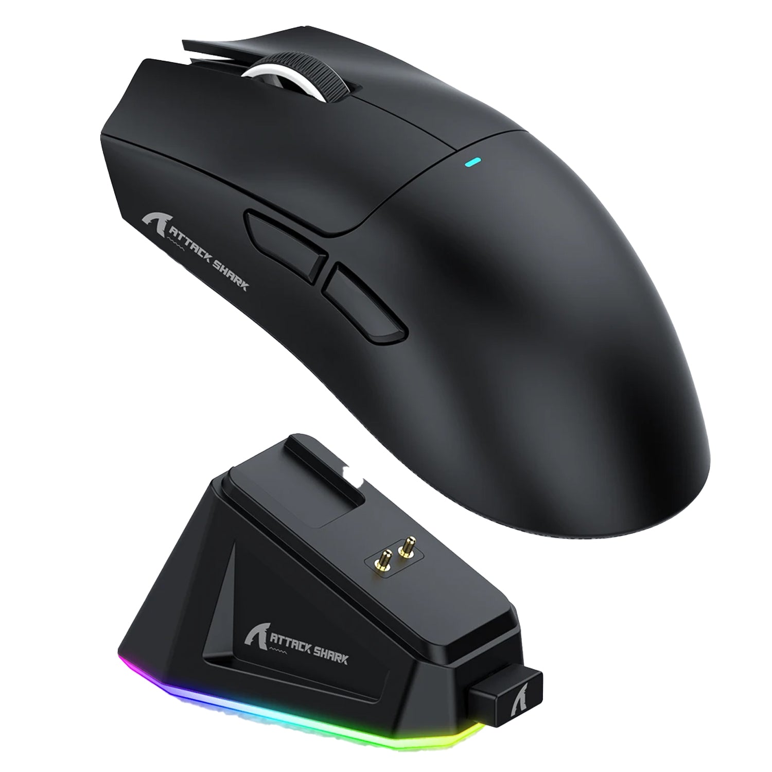 Rato Gaming ATTACK SHARK X11 – Sem Fios, 22.000 DPI, RGB, Base de Carregamento Magnética Rato Gaming ATTACK SHARK X11 – Sem Fios, 22.000 DPI, RGB, Base de Carregamento Magnética
